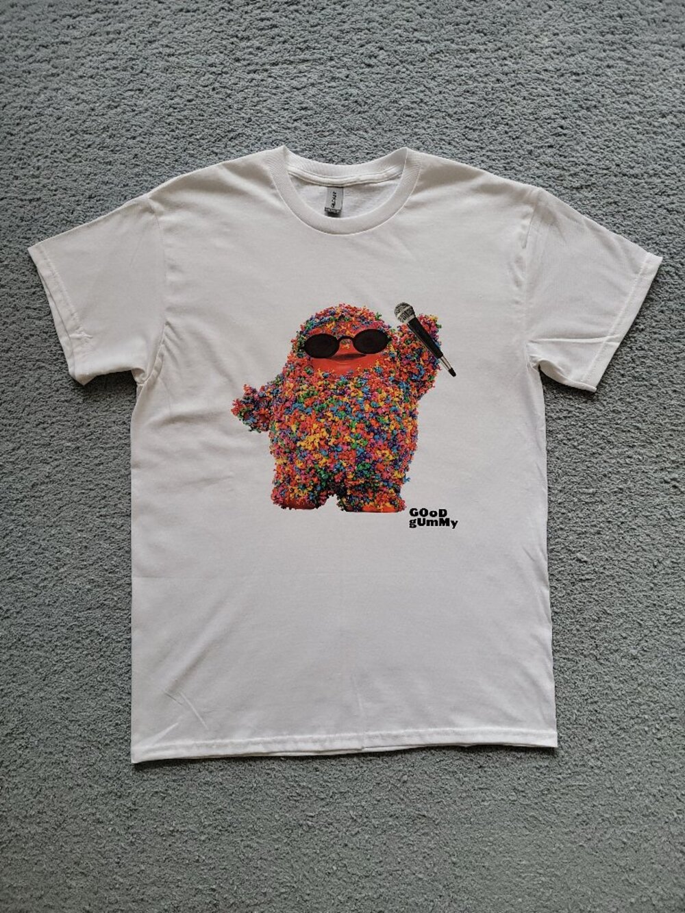 EUC Custom 1 of 1 Nerds Mascot Good Gummy Humour Graphic T MENS / UNISEX SIZE M